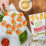 Mary's Gone 有機無麩質,素食,非轉基因,香草蒜蓉味薄脆餅