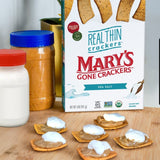 Mary's Gone 有機無麩質,素食,非轉基因,海鹽味薄脆餅