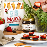 Mary's Gone 有機無麩質,素食,非轉基因,海鹽味薄脆餅