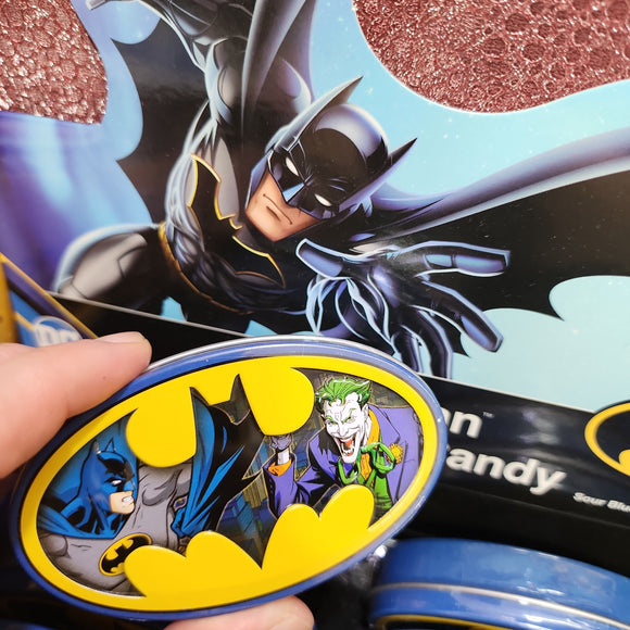 Batman Nemesis Candy - blue raspberry flavored