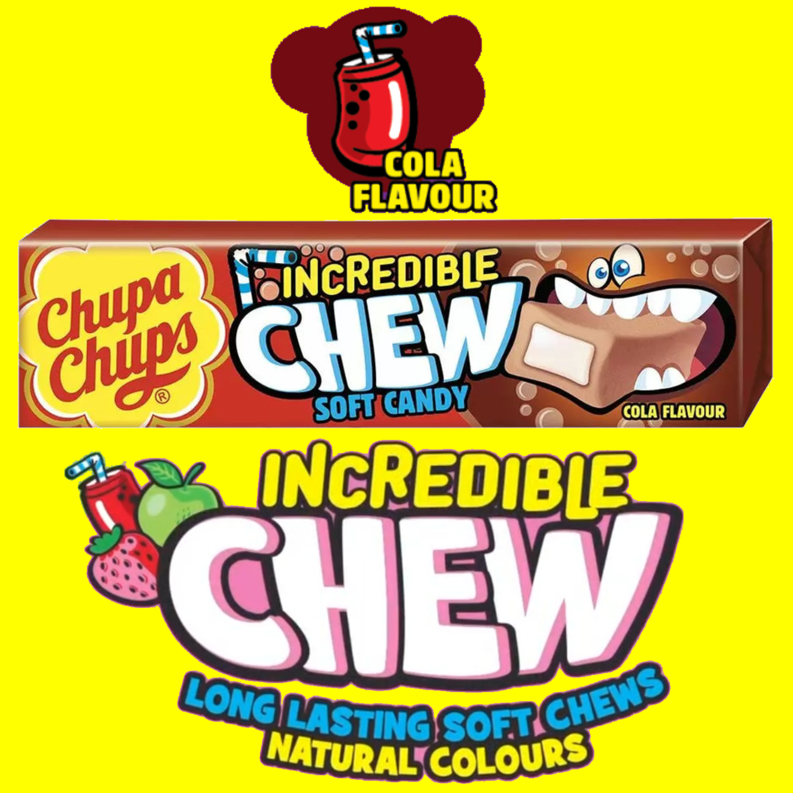 Chupa Chups 果汁軟糖 可樂味 45g