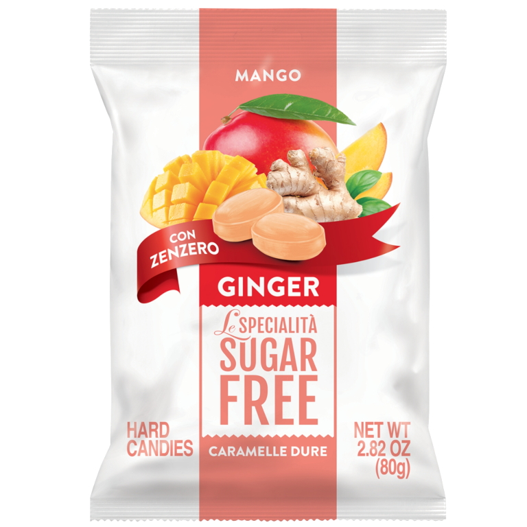 Serra意大利 無糖杧果,薑糖 獨立包裝