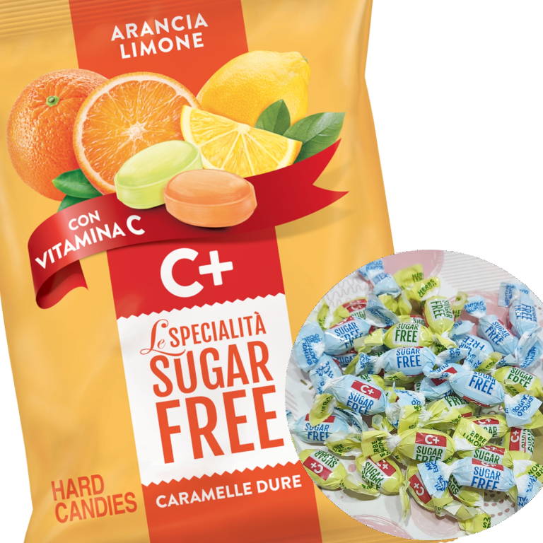 Serra意大利 無糖香橙檸檬糖 獨立包裝