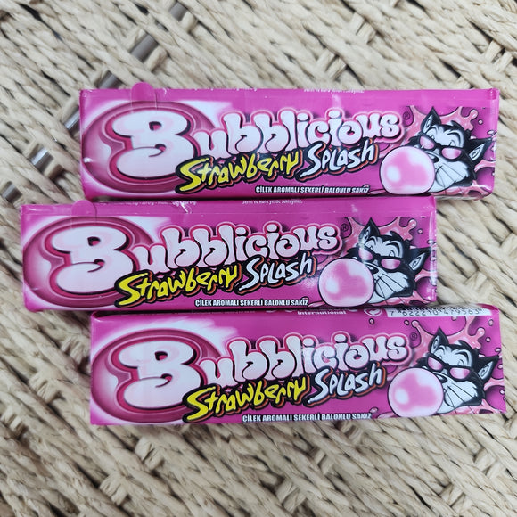 Bubblicious Bubble Gum - Strawberry 草莓味吹波糖