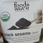 Food Alive Organic Black Sesame Seed