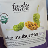 Food Alive Organic White Mulberry 有機,生機,無麩質,無添加糖,白桑莓 227g