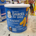 Gerber Snacks for Baby (Lil's Crunchies - Apple Sweet Potato)
