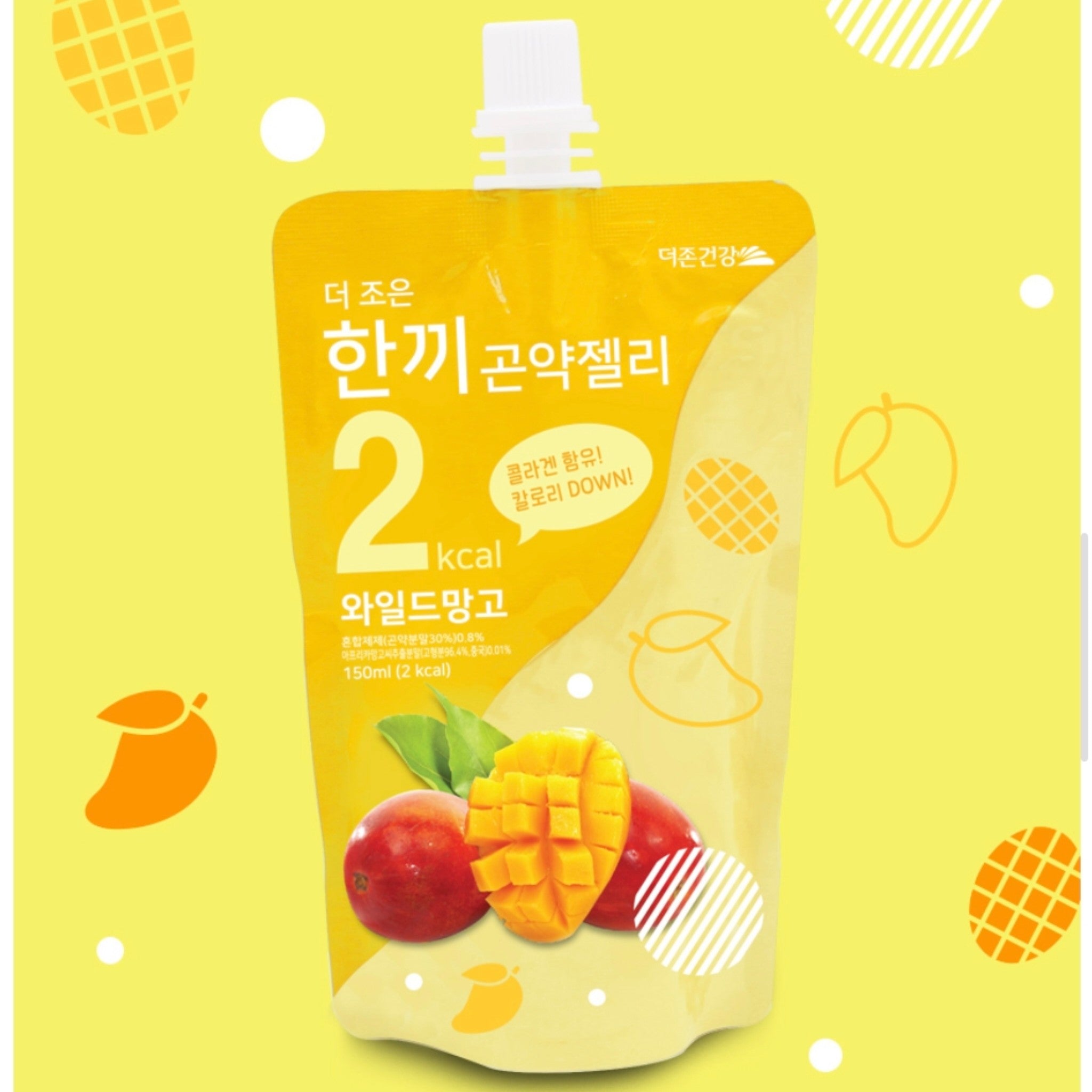 韓國The Zoen 低卡瘦身蒟蒻啫喱-杧果味150ml x 5包裝