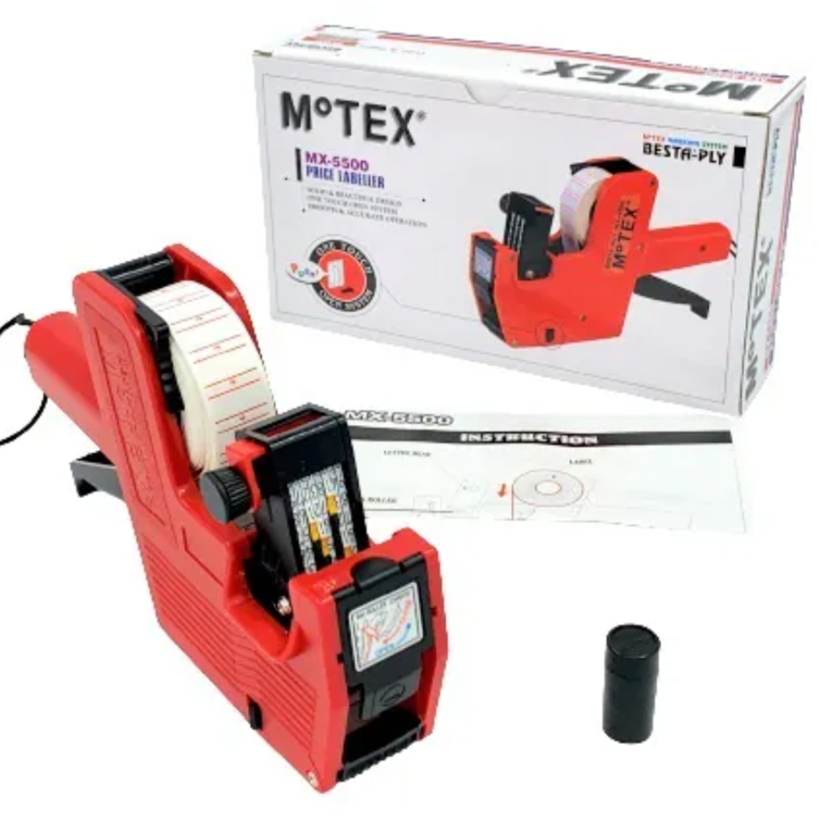 Motex MX-5500 標價槍 8位數 韓國製