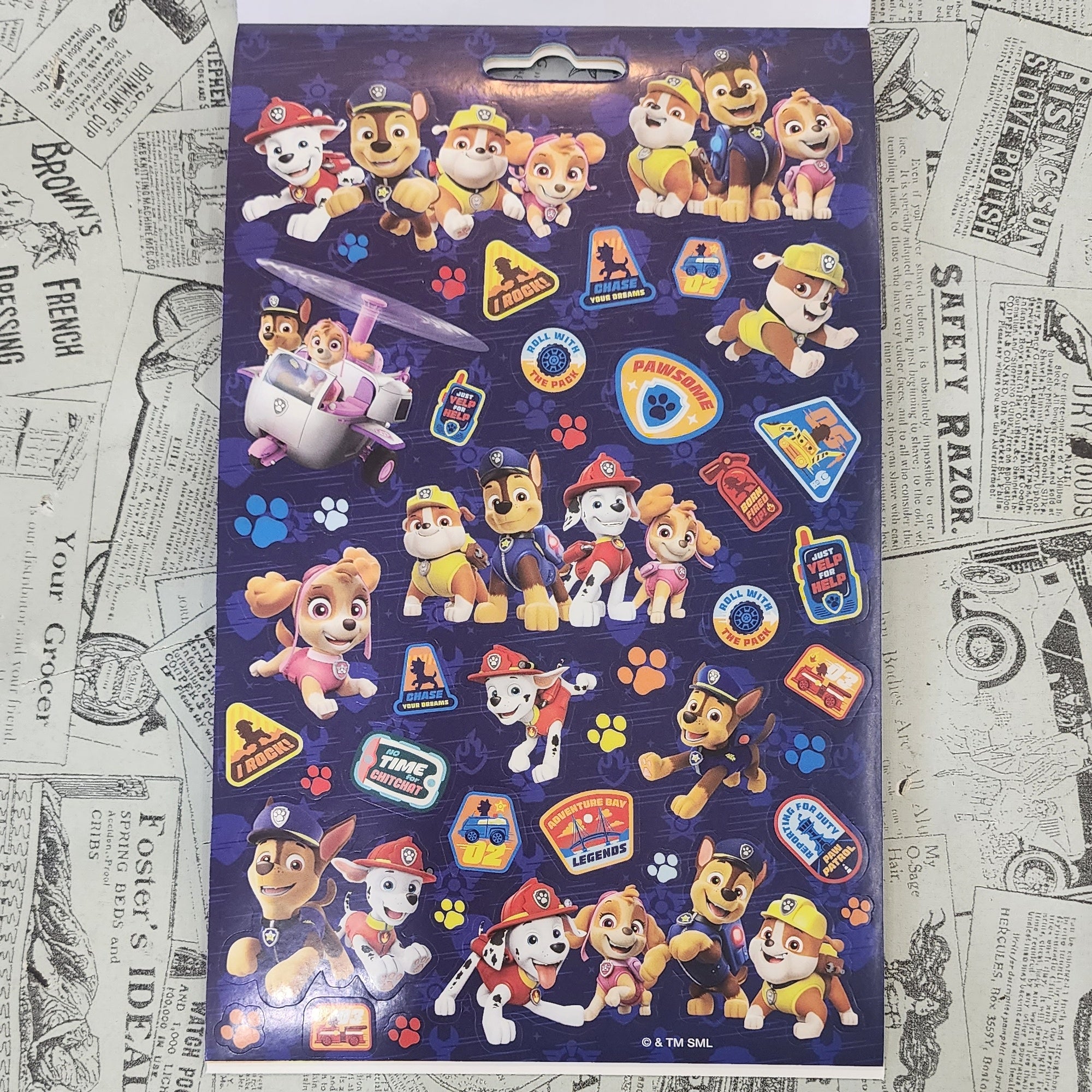 Paw Patrol 汪汪隊貼紙冊