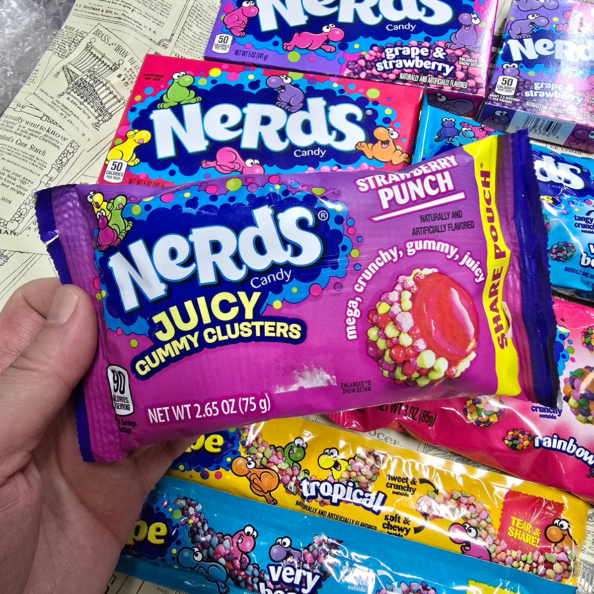 Nerds Candy Gummy Cluster (strawberry)