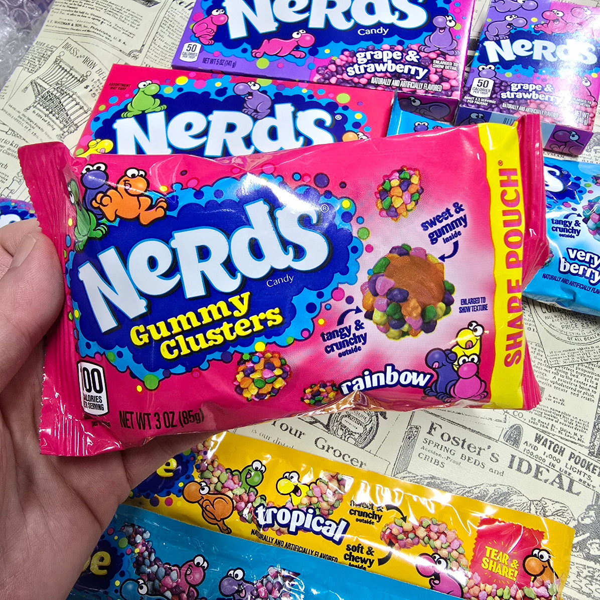Nerds Candy Gummy Cluster (rainbow)