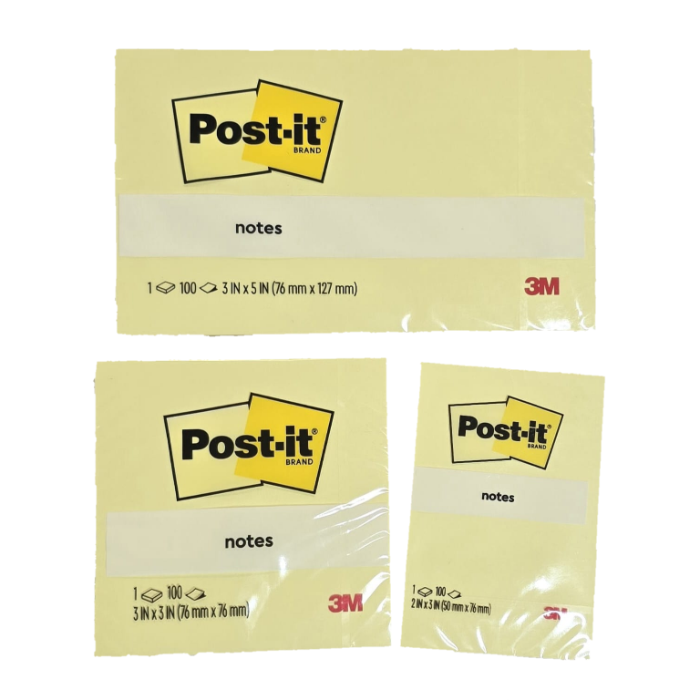 3M Post-it黃色便利貼告示貼