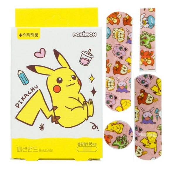 Pokémon 膠布 混合款16枚入(🇰🇷韓版)