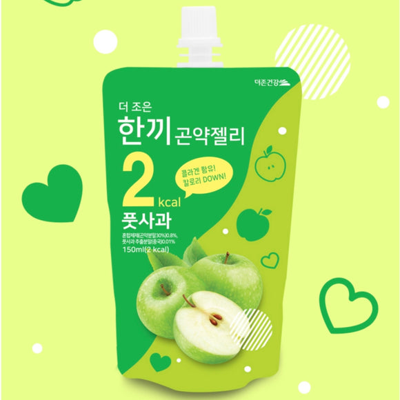韓國The Zoen 低卡瘦身蒟蒻啫喱-蘋果味150ml x 5包裝