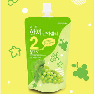韓國The Zoen 低卡瘦身蒟蒻啫喱-提子味150ml x 5包裝