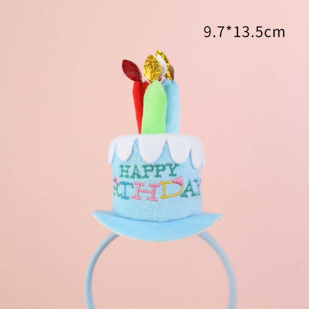 生日頭箍 生日蛋糕造型