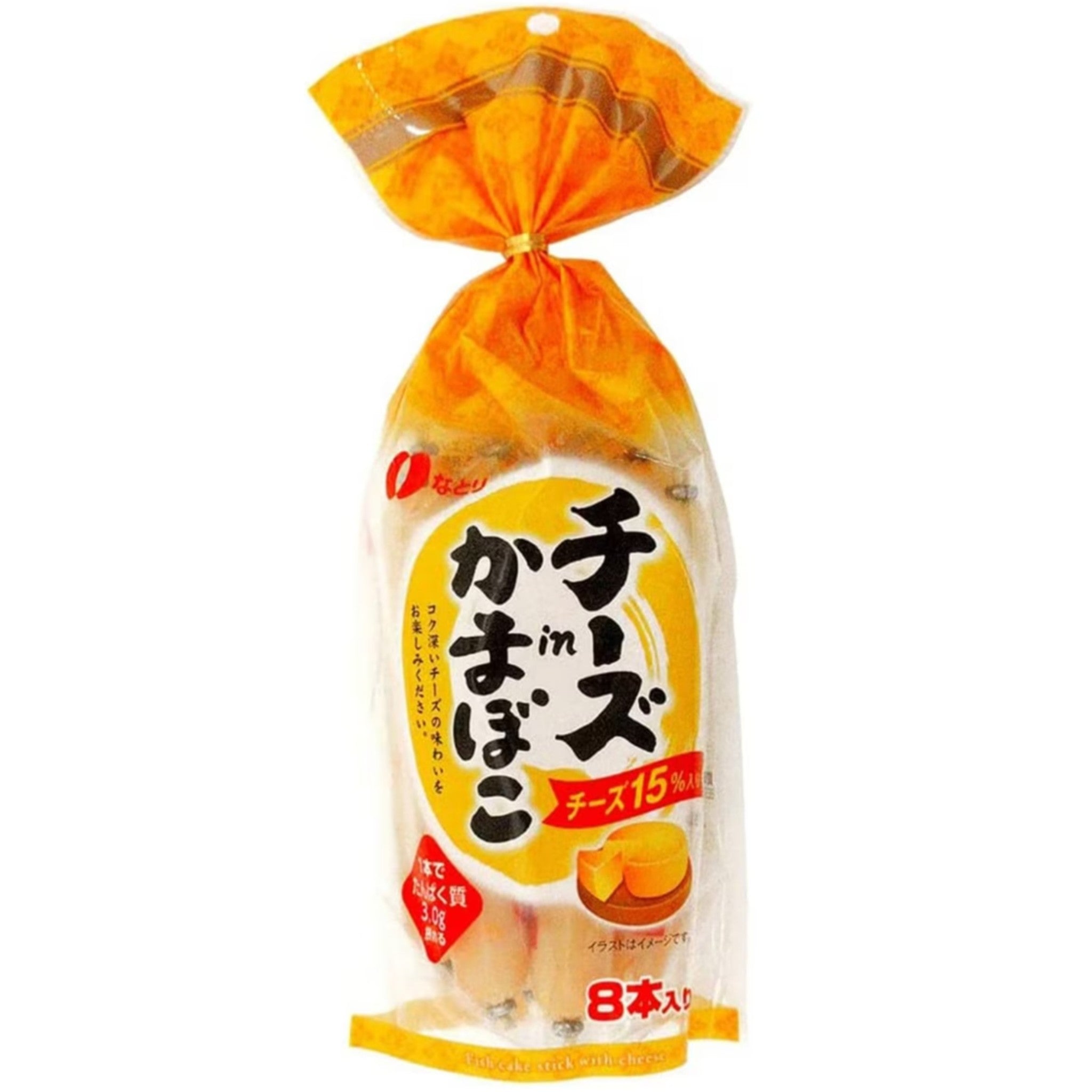 Natori 芝士魚肉腸(8條裝)