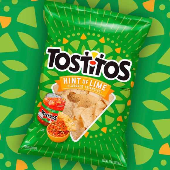 Tostitos Tortilla Chips - Hint of Lime 283.5g