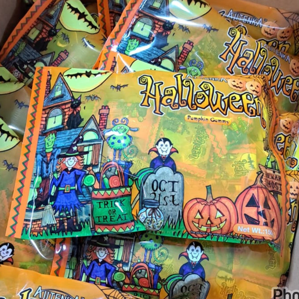 萬聖節南瓜軟糖｜Halloween 造型糖果・派對搞怪糖果