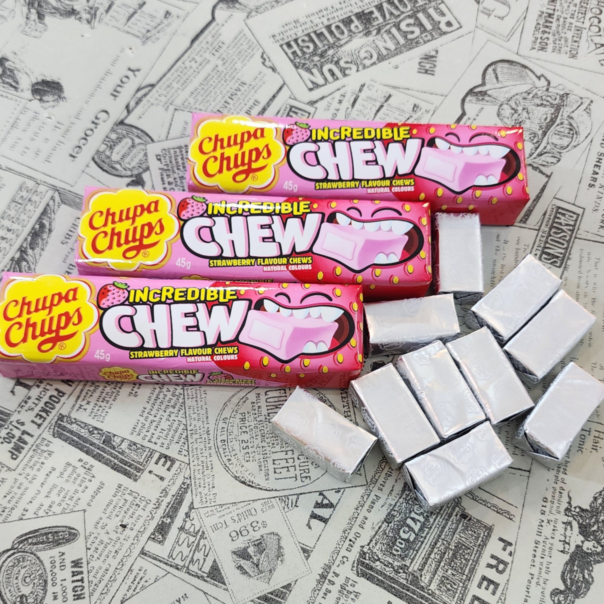 Chupa Chups 果汁軟糖 草莓味 45g