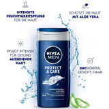 Nivea 男士3合1 潔面洗髮沐浴露 防敏滋潤 500ml