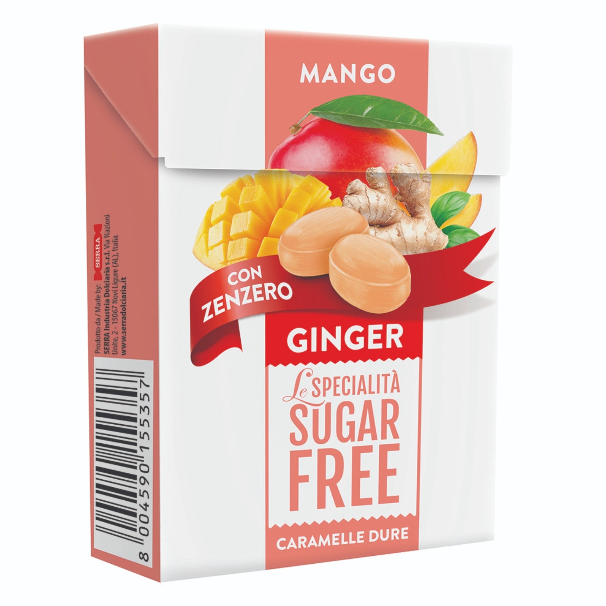Serra意大利 無糖 杧果,薑糖