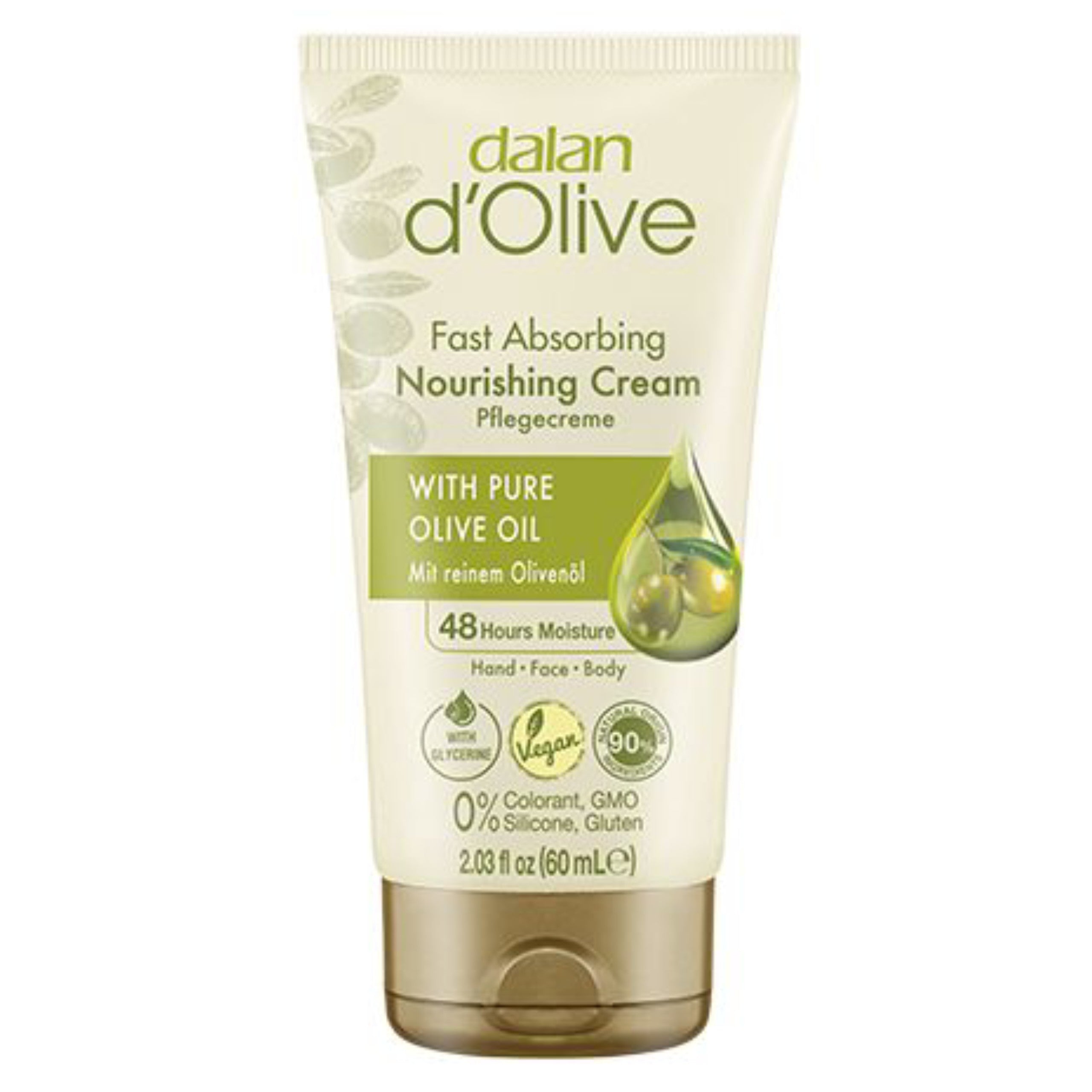 Dalan d' Olive 天然橄欖油保濕潤膚霜 60ml