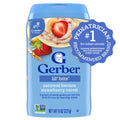 Gerber 嬰幼兒燕麥糊｜士多啤梨香蕉口味｜8個月或以上｜美國製｜227g