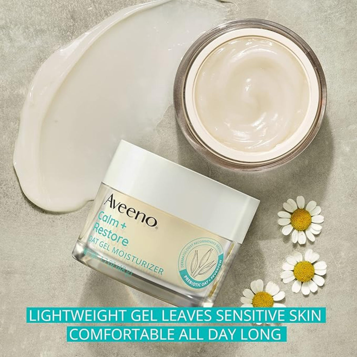 Aveeno Calm + Restore 益生元燕麥保濕面霜｜敏感肌日常護理
