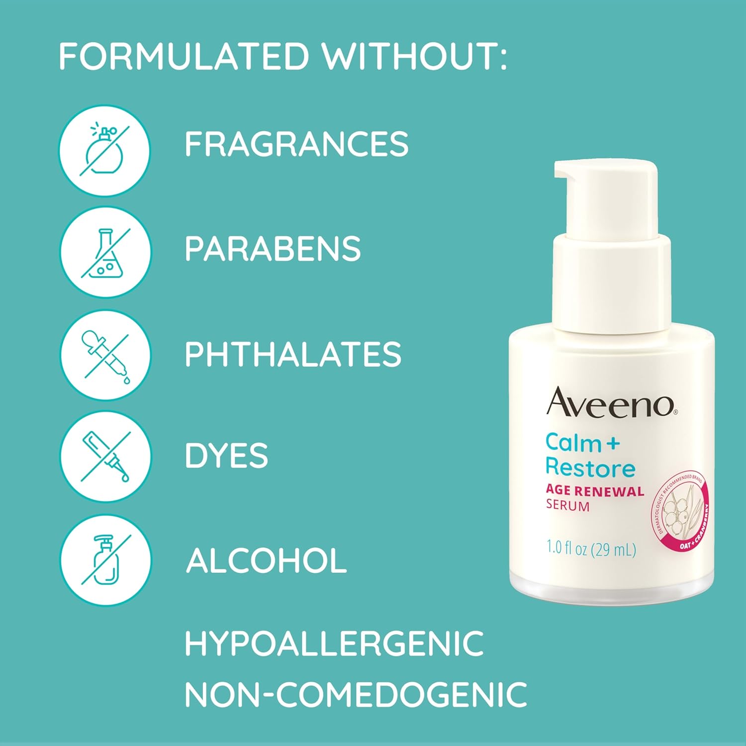 Aveeno Calm Restore 精華 29mL 美國製 敏感肌保濕修護