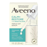 Aveeno Calm+Restore 益生元燕麥小白菊面部精華液