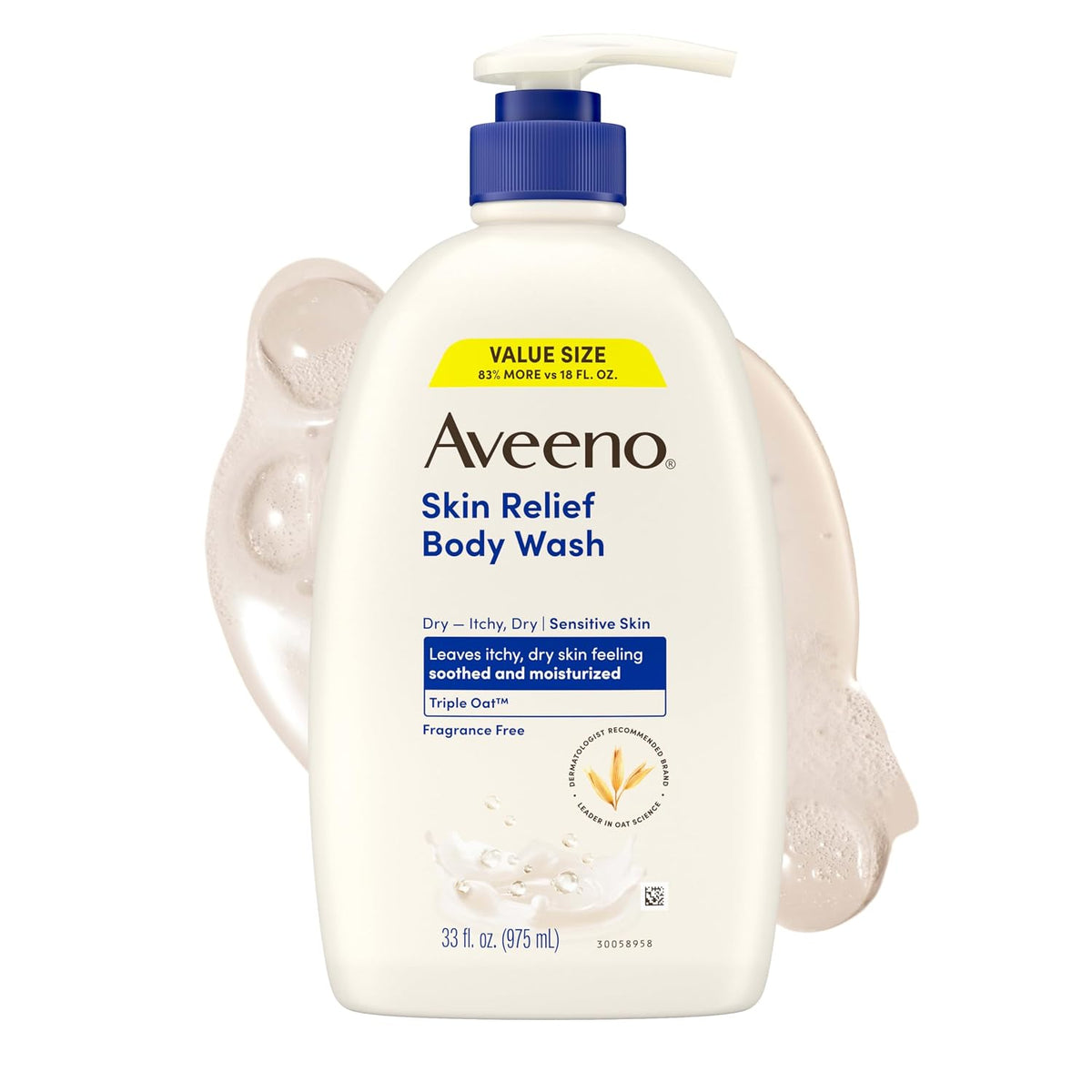 AVEENO Skin Relief Body Wash 975ml 深層滋潤舒緩沐浴露產品包裝