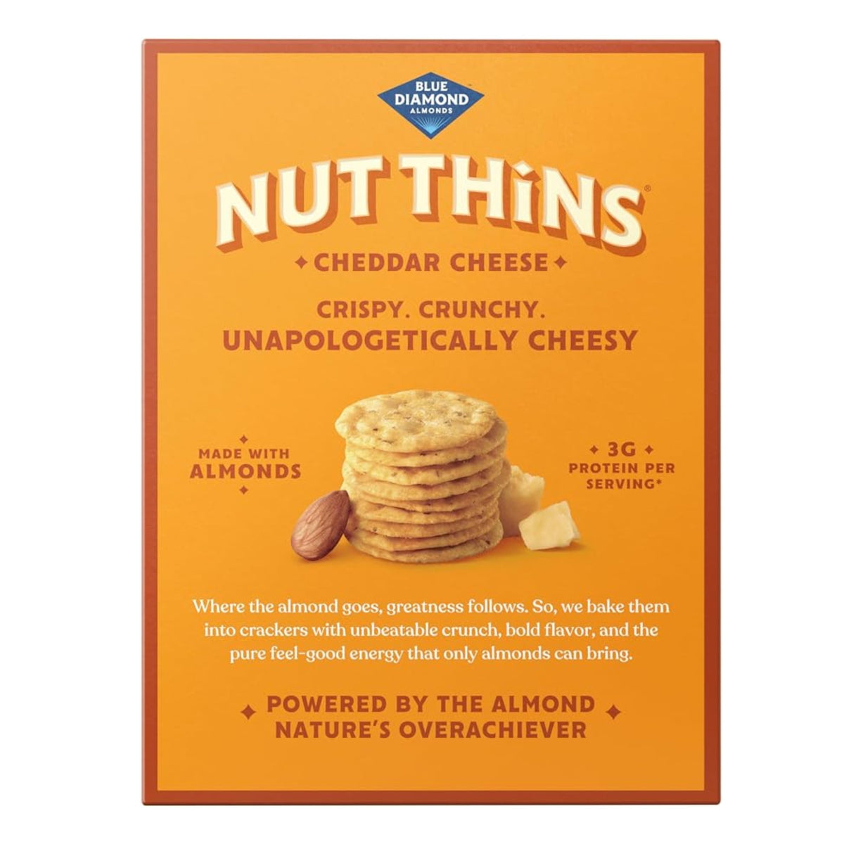 Blue Diamond Nut-Thins Gluten-Free Cheddar Cheese 車打芝士杏仁米餅