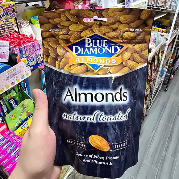 Blue Diamond 天然烘焙原味杏仁 150g