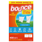Bounce Fabric Softener Dryer Sheets 400張衣物柔順紙乾衣機用防靜電除皺