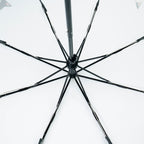 附透明貓咪圖案收納套的折疊雨傘