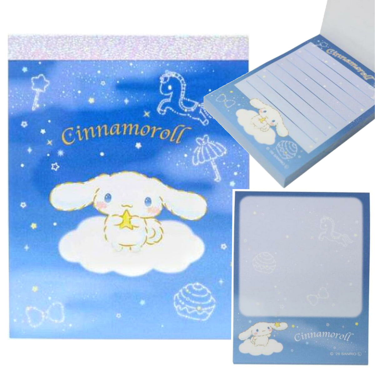 玉桂狗 Cinnamoroll Memo 紙｜便條紙｜100張裝｜日本製