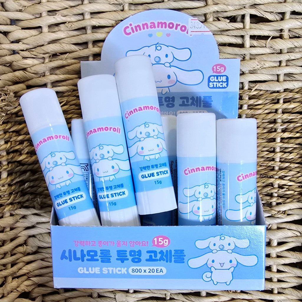 玉桂狗Cinnamoroll漿糊筆 韓國製 Sanrio固體膠 可愛文具DIY手作