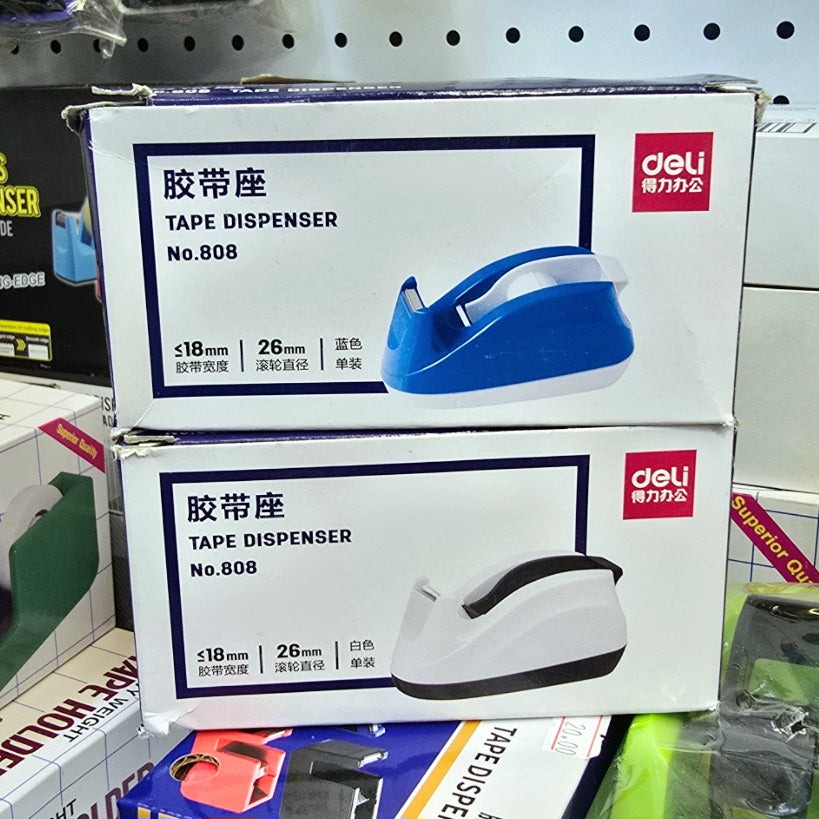 Deli E808小型膠紙座適用18mm以下膠紙