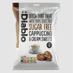 Diablo 無糖泡沫咖啡糖 75g Sugar Free Cappuccino Candy 產品包裝