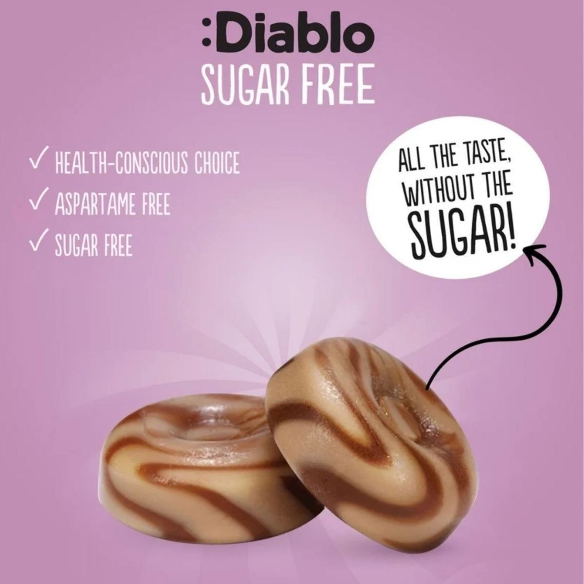 Diablo Sugar Free Cappuccino Candy 75g 咖啡風味糖果