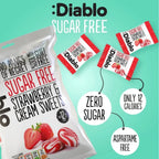 Diablo Sugar Free Strawberry Candy 75g 士多啤梨風味糖果