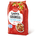 Emco Super Granola No Added Sugar 士多啤梨無添加糖穀物脆片早餐 500g
