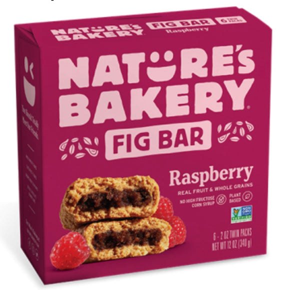 Nature's Bakery Fig Bars, Raspberry (6 packs)