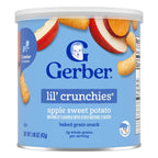 Gerber 嬰兒蘋果番薯香脆粒42g｜Lil Crunchies Apple Sweet Potato
