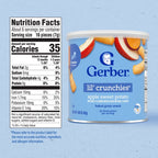 Gerber 蘋果番薯香脆粒｜含鐵質及維生素E｜嬰兒小食
