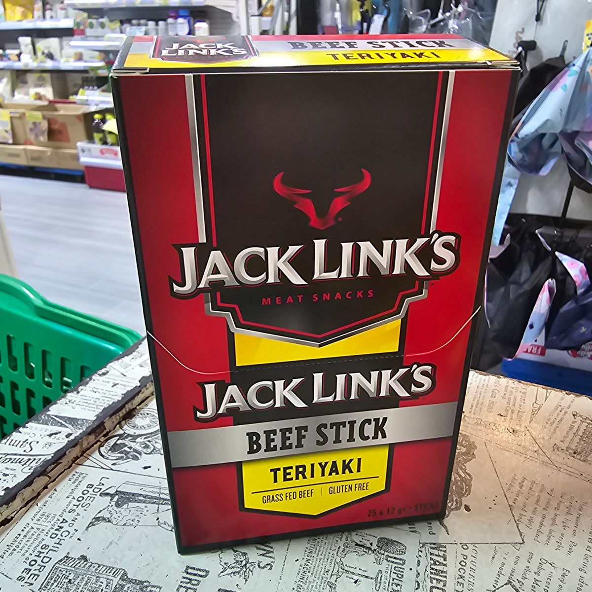 Jack Link's Teriyaki Beef Stick｜日式燒汁味牛肉條｜牛肉零食
