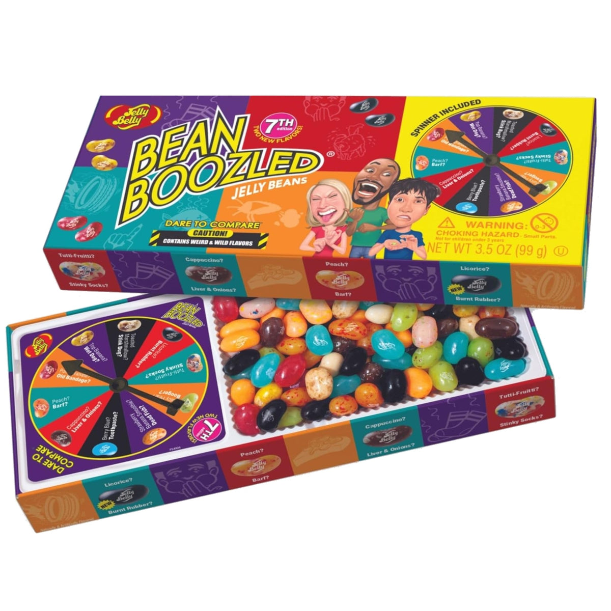 Jelly Belly BeanBoozled 第7代 Weird and Wild 怪味糖口味
