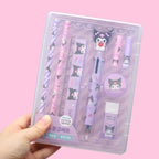 Kuromi 酷洛米全面文具套裝｜Sanrio可愛文具｜返學及送禮
